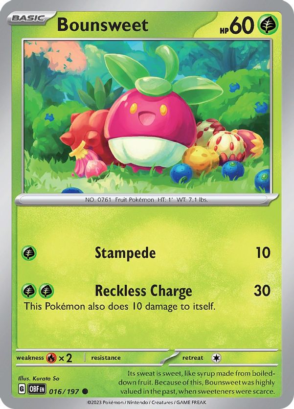 Bounsweet 016/197 - Common-Kantocards