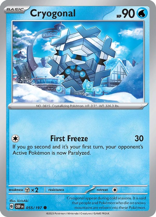 Cryogonal 055/197 - Common-Kantocards