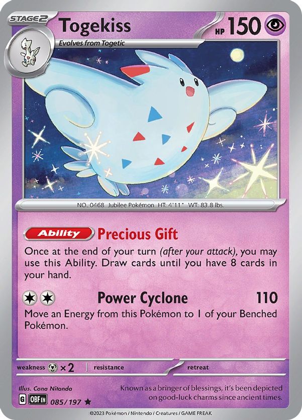 Togekiss 085/197 - Rare-Kantocards