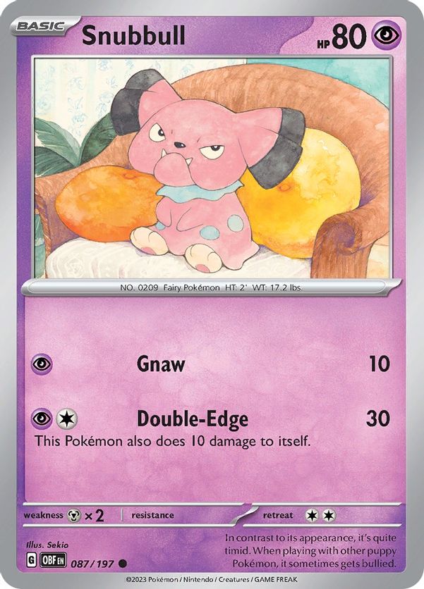 Snubbull 087/197 - Common-Kantocards