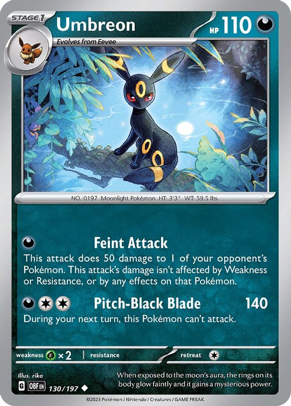 Umbreon 130/197 - Uncommon-Kantocards