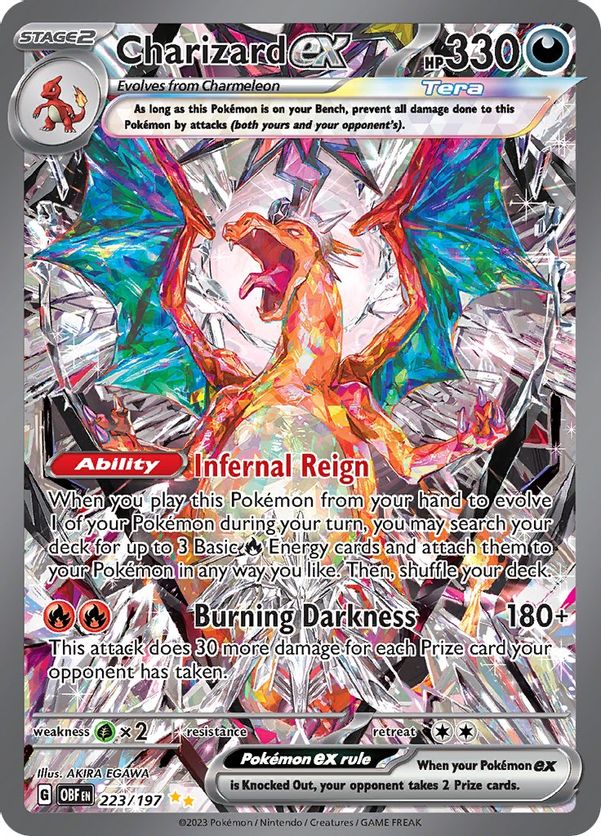 Charizard ex - 223/197 - Special Illustration Rare-Kantocards