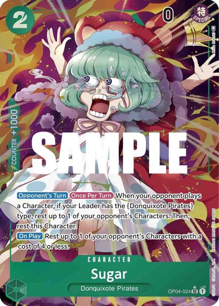 Sugar (Alternate Art) - Super Rare - OP04-024-Kantocards