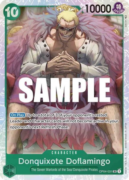 Donquixote Doflamingo (031) - Super Rare - OP04-031-Kantocards