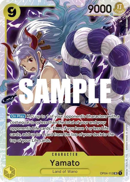 Yamato - Super Rare - OP04-112-Kantocards