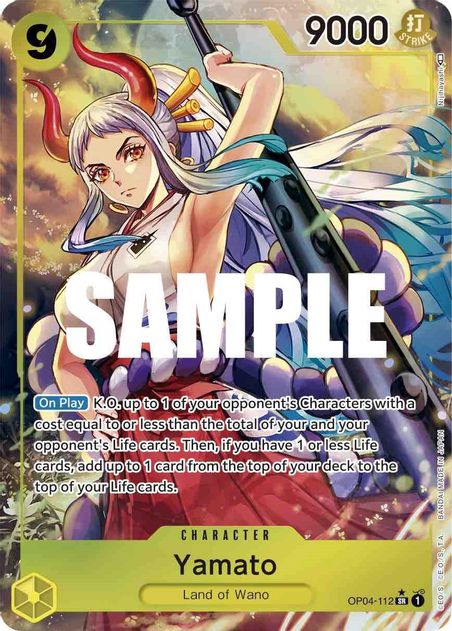 Yamato (Alternate Art) - Super Rare - OP04-112-Kantocards