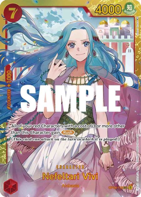 Nefeltari Vivi (118) - Secret Rare - OP04-118-Kantocards