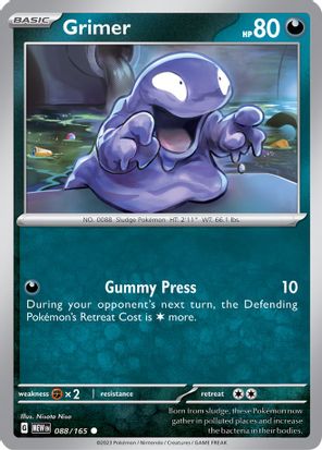 Grimer 088/165 - Common-Kantocards