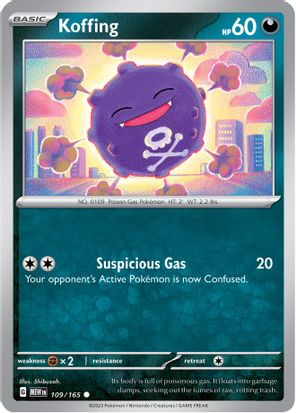 Koffing 109/165 - Common-Kantocards