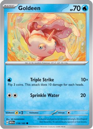 Goldeen 118/165 - Common-Kantocards