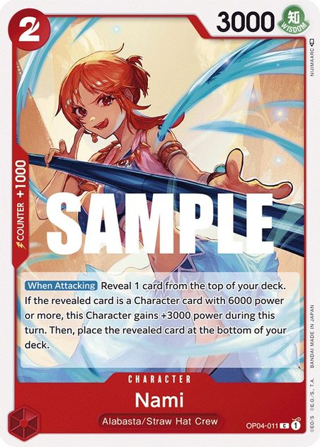 Nami - Common - OP04-011-Kantocards