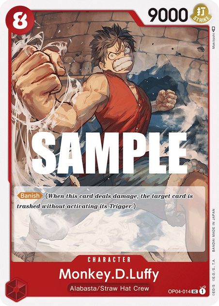 Monkey.D.Luffy (014) - Uncommon - OP04-014-Kantocards