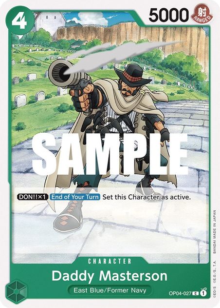 Daddy Masterson - Common - OP04-027-Kantocards
