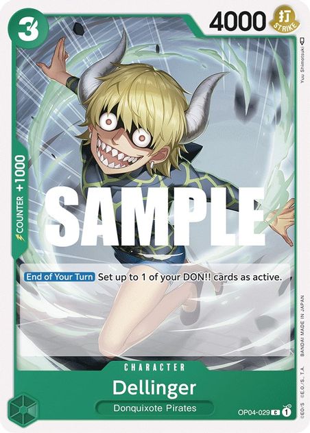 Dellinger - Common - OP04-029-Kantocards
