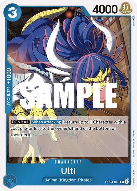 Ulti - Rare - OP04-043-Kantocards