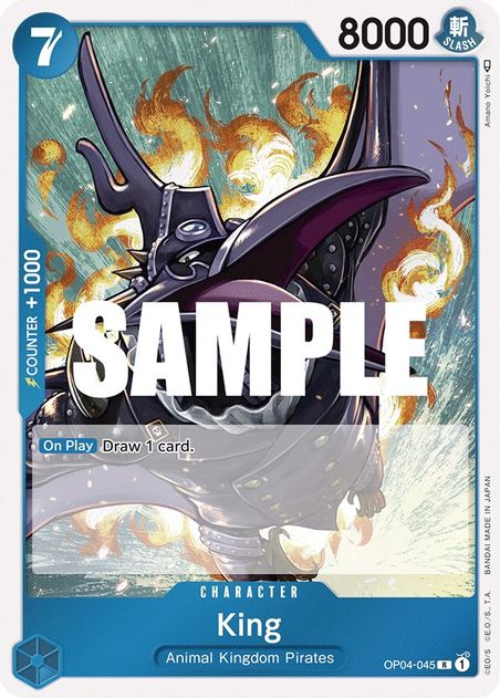 King - Rare - OP04-045-Kantocards