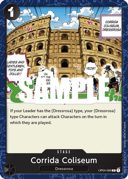 Corrida Coliseum - Common - OP04-096-Kantocards