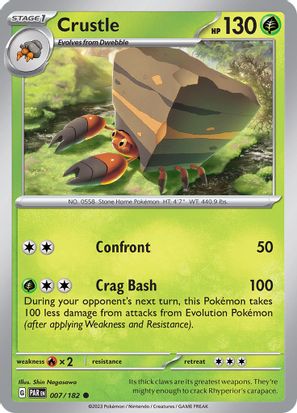 Crustle 007/182-Kantocards