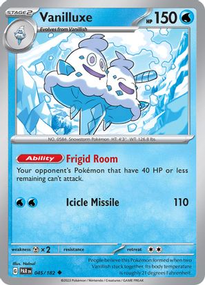 Vanilluxe 045/182-Kantocards