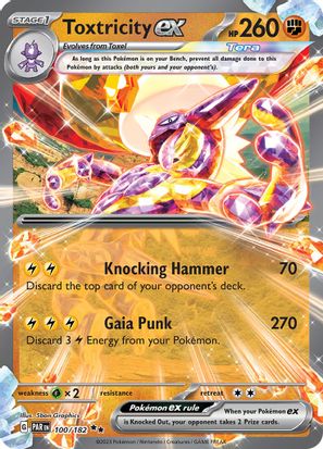 Toxtricity ex 100/182 - Double Rare-Kantocards