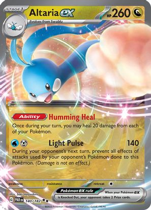Altaria ex 140/182 - Double Rare-Kantocards