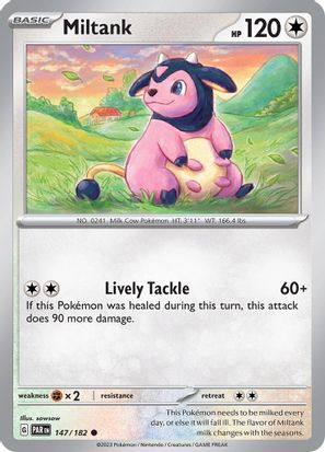 Miltank 147/182 - Common - Reverse Holo-Kantocards