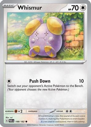 Whismur 148/182 - Common - Reverse Holo-Kantocards