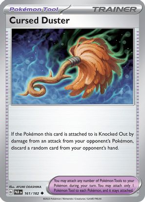 Cursed Duster 161/182 - Uncommon - Reverse Holo-Kantocards