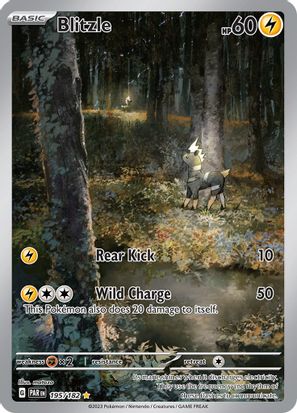 Blitzle 195/182 - Illustration Rare-Kantocards