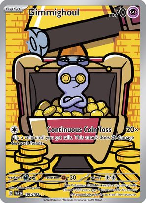 Gimmighoul 198/182 - Illustration Rare-Kantocards