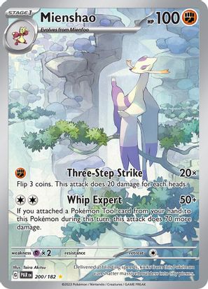 Mienshao 200/182 - Illustration Rare-Kantocards