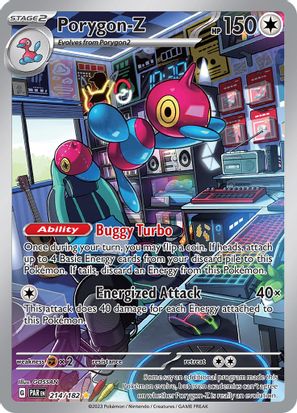 Porygon-Z 214/182 - Illustration Rare-Kantocards
