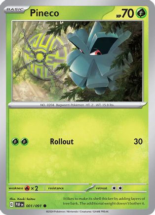 Pineco 001/091 - Common-Kantocards