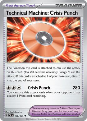 Technical Machine: Crisis Punch 090/091 - Uncommon-Kantocards