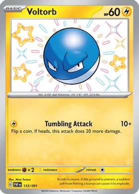 Voltorb 133/091 - Shiny Rare-Kantocards