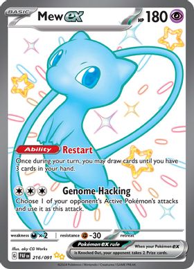 Mew ex - 216/091 216/091 - Shiny Ultra Rare-Kantocards