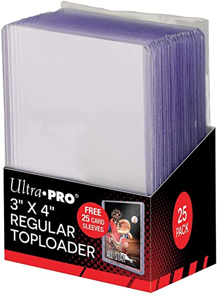Toploader Ultra Pro 25 Pack + 25 Micas