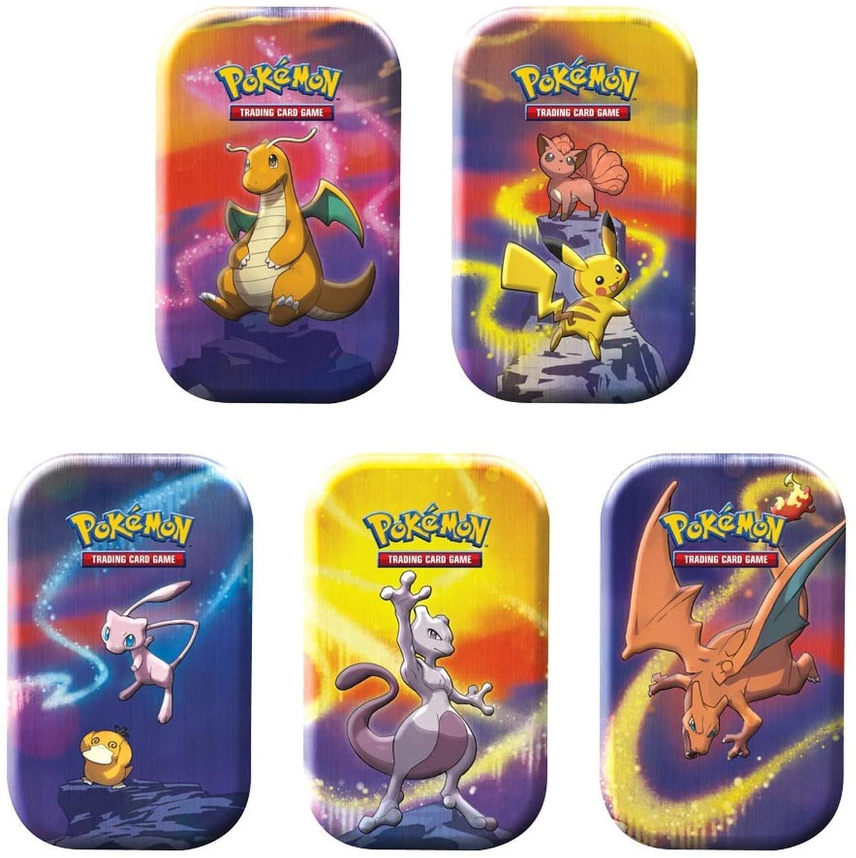 Mini tins Kanto Power 5 pack - Español-Kantocards