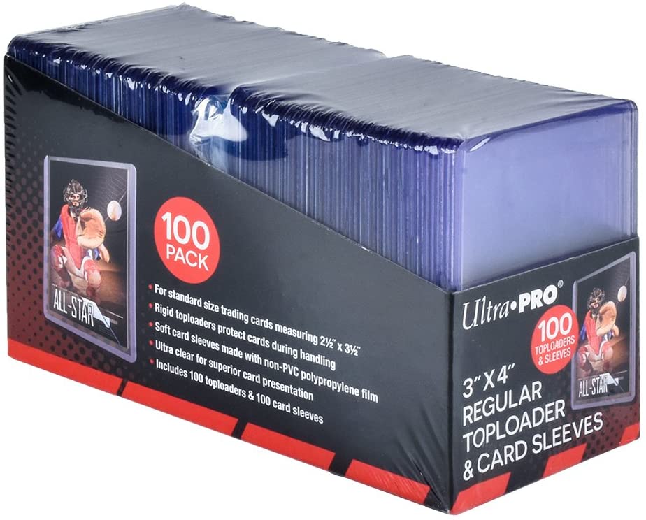 Toploader Ultra Pro 100 Pack + 100 Micas