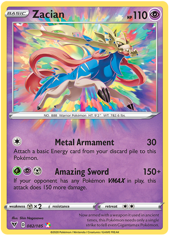 Zacian 082/185-Kantocards