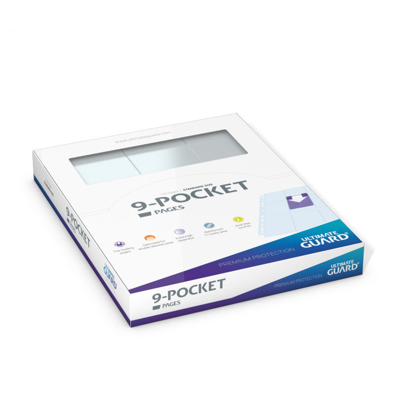 Caja hojas para carpeta de 9 Espacios Ultimate Guard (100)-Kantocards