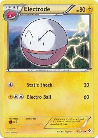 Electrode 52/149-Kantocards
