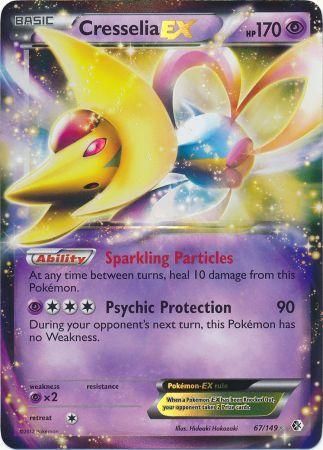 Cresselia EX 67/149-Kantocards