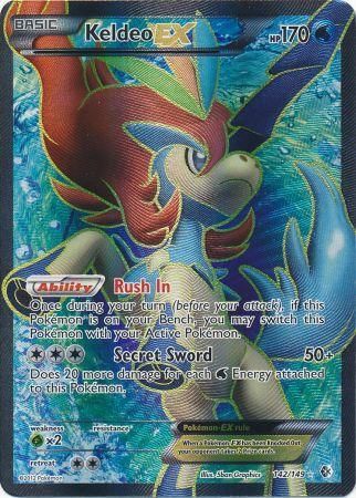 Keldeo EX 142/149-Kantocards
