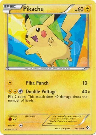 Pikachu 50/149-Kantocards