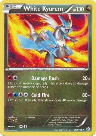 White Kyurem 102/149-Kantocards