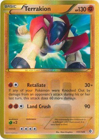 Terrakion 151/149-Kantocards