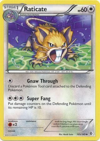 Raticate 105/149-Kantocards