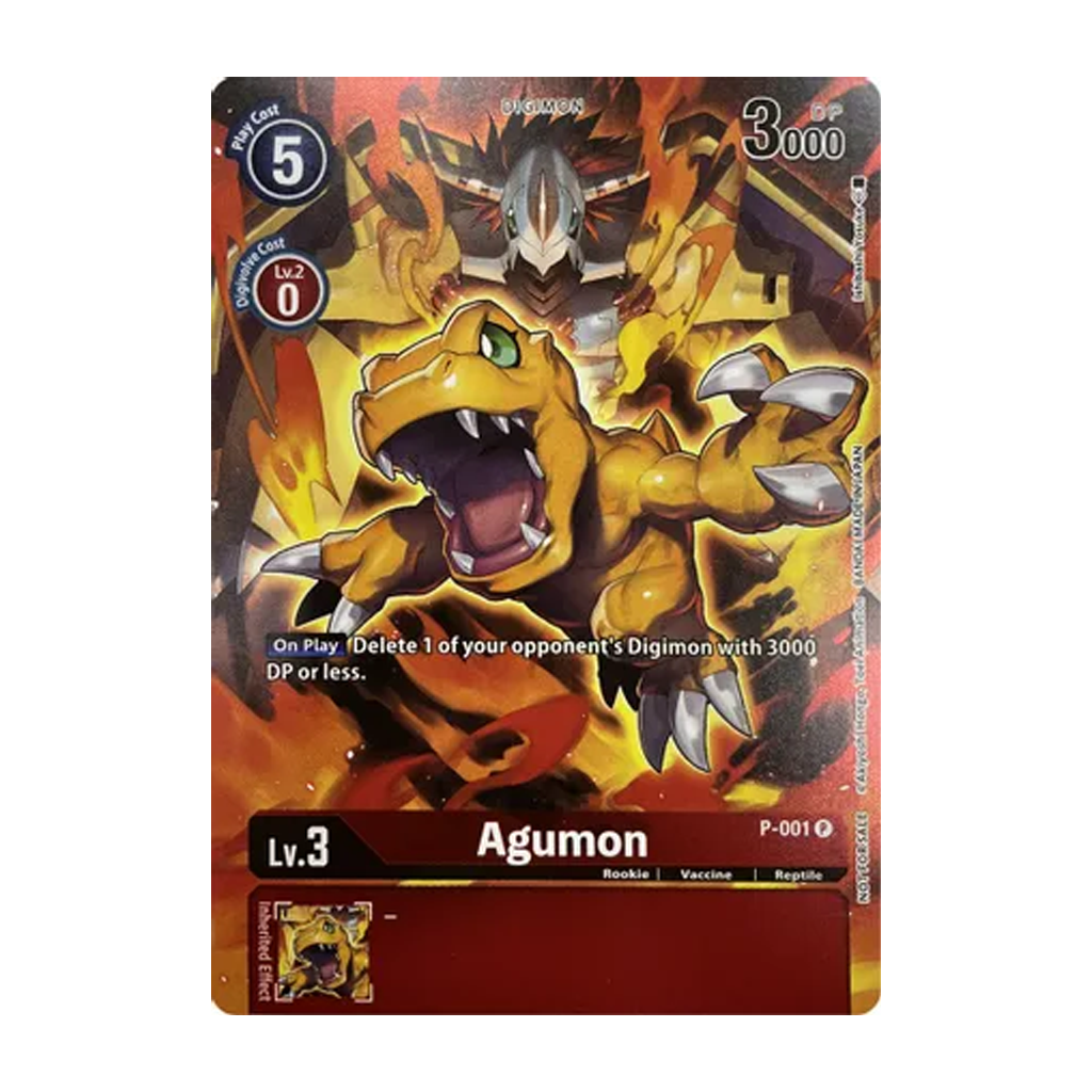 Agumon P-001-Kantocards