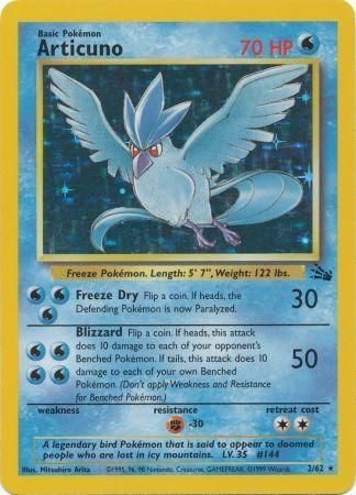 Articuno 2/62 - Holo-Kantocards